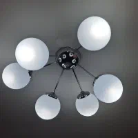 لوستر ۶ شعله مولکولی