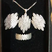 نیم ست نقره