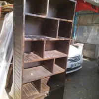 کتاب خانه چوبی تمام چوب در حد نو|کتابخانه، شلف، قفسه‌های دیواری|تهران, آسمان|دیوار