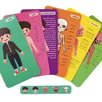 پازل اعضای بدن دو زبانه