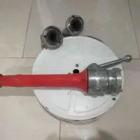 ست شلنگ‌وقرقره و نازل آب آتش نشانی کامل