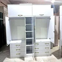 کمد چهارتیکه شش کشو۱۸۰ در ۲۳۰ کد 66