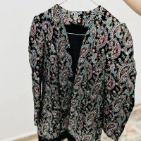 کت و شلوار مجلسی طرح ترمه سوزندوزی|لباس|دزفول, |دیوار