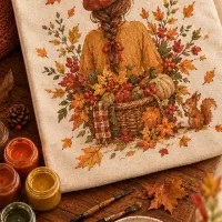 ورکشاپ رنگ آمیزی توت بگ پاییزی