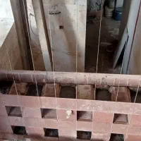 اجرا سنگ ،،سنگ و آجر ترکیبی|خدمات پیشه و مهارت|چابهار, |دیوار