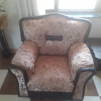مبل چرم و پارچه