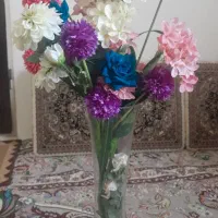 گل مصنوعی همراه گلدان|گل مصنوعی|همدان, |دیوار