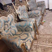 مبل سلطنتی|مبلمان خانگی و میز عسلی|دهق, |دیوار