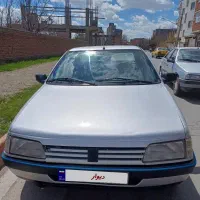 پژو روآ مدل ۸۷ دوگانه دستی نقره ای