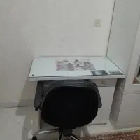 میز تحریر وصندلی عرض۵۰ طول ۹۰ ارتفاع ۷۲