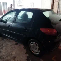 206 تیپ ۲ مشکی|خودرو سواری و وانت|ایزدشهر, |دیوار