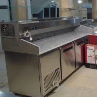 تاپینگ پیتزای رویه سنگ ناپولی با سنگ گرانیت