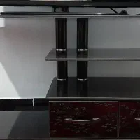 میز تلویزیون شیشه ای