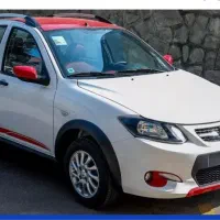 کوییک R سفید قرمز مدل 1401 پارس خودرویی تقویت شده