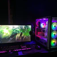 سیستم گیمینگ نسل ۱۲ + وبکم و میکروفون