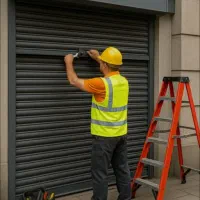 تعمیرکرکره برقی دراتومات شیشه ای جک پارکینگ ریلی