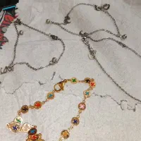 حراج گردنبند و دست بند های رنگ ثابت زیبا