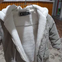 کاپشن بچه گانه کتان تو پشمی