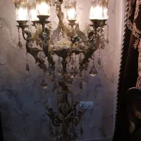 چراغ کنار سالن برنزی