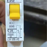 فیوز مینیاتوری اف اند جی ۲۵ امپر