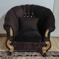 مبل7نفره راحتی همراه جلو مبلی|مبلمان خانگی و میز عسلی|تهران, شهید رجایی|دیوار