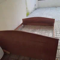 تخت دونفر ه با چوب چند لایه وتشک خوشخواب