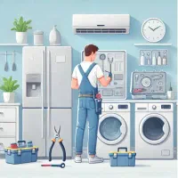 تعمیرکار یخچال ولباسشویی وابگرمکن|خدمات پیشه و مهارت|اندیشه, اندیشه فاز ۳|دیوار