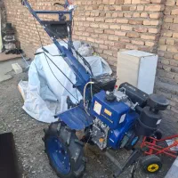 خدمات شخم زدن باغ با تیلر