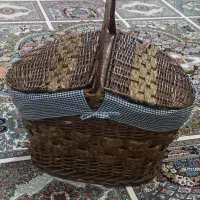 صنایع دستی تلفیق حصیر وچوب|صنایع دستی و سایر لوازم تزئینی|خرمشهر, |دیوار