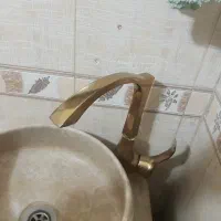 روشویی کابینتی صفحه سنگ به همراه شیر|لوازم سرویس بهداشتی|تهران, شهید رجایی|دیوار