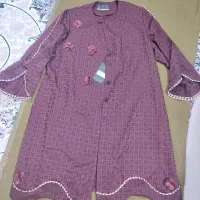 مانتو ژاکارد مجلسی سایز۵۶