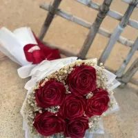 گل های روبانی زیبا