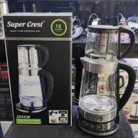 چای ساز چایساز قهوه ساز سوپرکرست۲۰۰۰وات استیل،پرکس