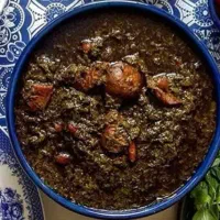 سبزی قرمه سرخ شده
