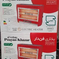 بخاری برقی فن‌دار پویان خزر ۲۲۰۰ وات (پنج‌شعله)