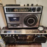 دو عدد ضبط صوت قدیمی