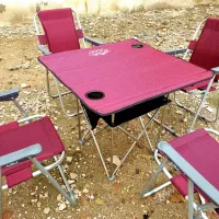 میزو صندلی مسافرتی ساحلی پایه دار تاشو کمپینگ سفری