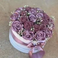 گل روبانی مناسب برا روز مادر|گل مصنوعی|گرمی, |دیوار