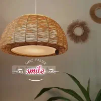 بهترین تخفیف لوستر مکرومه رافیا