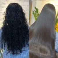 کراتین احیا فر رنگ مو اکستنشن مو