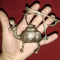 پیسوز شتر برنجی قدیمی و سنگین|کلکسیون اشیاء عتیقه|تهران, صادقیه|دیوار