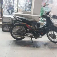 موتور لاکی ۱۲۵ مشکی درحد