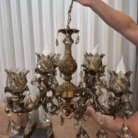 لوستر برنز ۴ شاخه