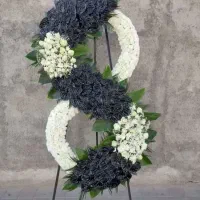 تاج گل درباری تاجگل دسته گل ختمی افتتاحیه شرکتی