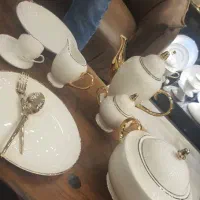 سرویس چیتی ۱۸نفره|ظروف سرو و پذیرایی|کرج, گوهردشت|دیوار