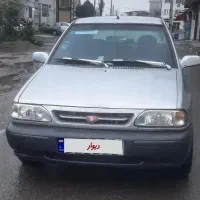 پراید مدل ۸۶ دوگانه شرکت نقره ای متالیک