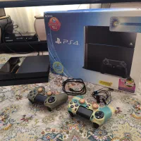 ps4 fat دو دسته ظرفیت 500 gb|کنسول، بازی ویدئویی و آنلاین|تهران, مدائن|دیوار