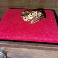 انگشترطلا درحدنو۳/۵درصد