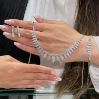 سرویس نگین دار پایه جواهر