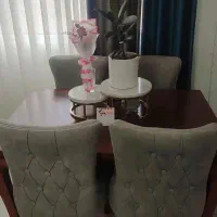 مبل ۷ نفره به همراهِ میز ناهارخوری|مبلمان خانگی و میز عسلی|رشت, گیل|دیوار